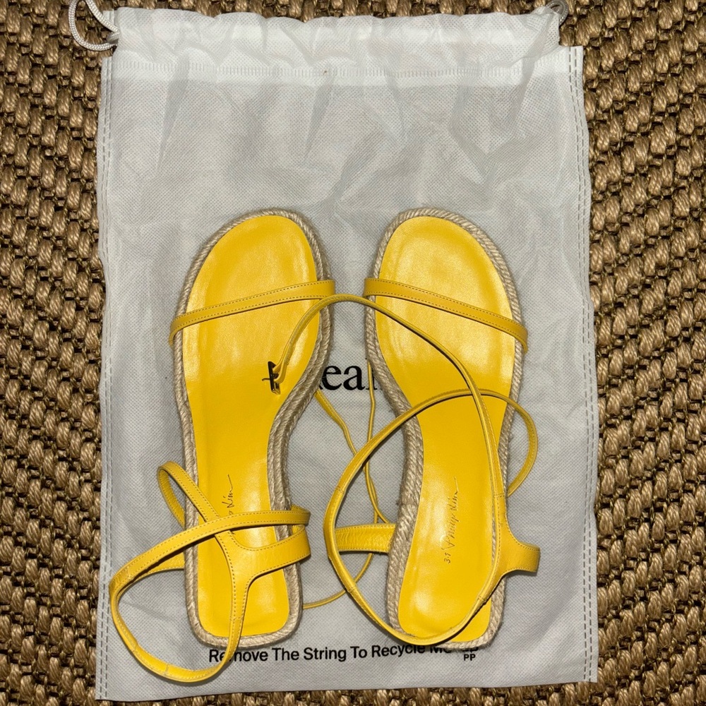AUTHENTIC PHILLIP LIM LEATHER SANDALS